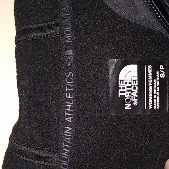 Women's The North Face Suprema Full Zip Drawstring Hoodie Black Size SMALL - Picture 7 of 8